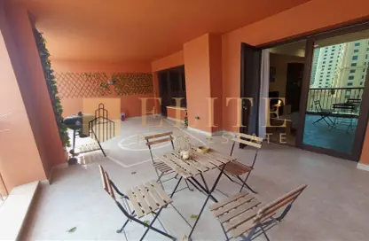 Apartment - 1 Bedroom - 2 Bathrooms for rent in East Porto Drive - Porto Arabia - The Pearl Island - Doha