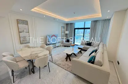 Apartment - 2 Bedrooms - 3 Bathrooms for rent in Lusail Residence - Marina District - Lusail