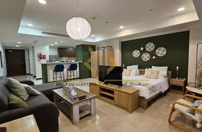 شقة - 1 حمام للايجار في طريق بورتو الشرقي - بورتو أرابيا - جزيرة اللؤلؤة - الدوحة