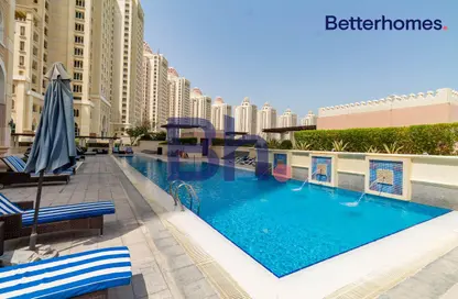 شقة - غرفة نوم - 2 حمامات للايجار في فيفا غرب - فيفا بحرية - جزيرة اللؤلؤة - الدوحة