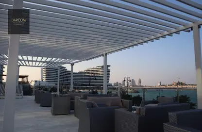 Terrace image for: Apartment - 1 Bedroom - 2 Bathrooms for rent in Marina Tower 23 - Marina District - Lusail, Image 1