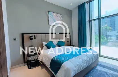 شقة - غرفة نوم - 2 حمامات للايجار في البلاج الأوسط - البلاج - جزيرة اللؤلؤة - الدوحة