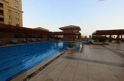 شقة - غرفة نوم - 2 حمامات للايجار في طريق بورتو الغربي - بورتو أرابيا - جزيرة اللؤلؤة - الدوحة