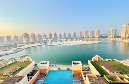 Apartment - Studio - 1 Bathroom for sale in Viva East - Viva Bahriyah - The Pearl Island - Doha