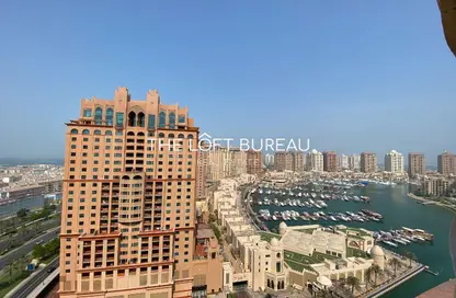 Apartment - 2 Bedrooms - 3 Bathrooms for sale in West Porto Drive - Porto Arabia - The Pearl Island - Doha