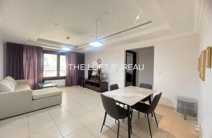 Apartment - 1 Bedroom - 2 Bathrooms for rent in East Porto Drive - Porto Arabia - The Pearl Island - Doha