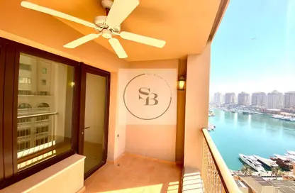 Apartment - 1 Bedroom - 2 Bathrooms for rent in Porto Arabia - The Pearl Island - Doha