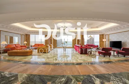 Penthouse - 6 Bedrooms - 5 Bathrooms for rent in Dusit Hotel  and  Suites Doha - Diplomatic Street - West Bay - Doha