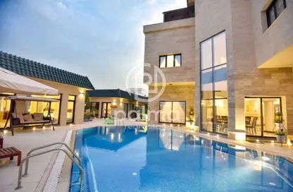 فيلا - 4 غرف نوم - 7 حمامات للايجار في فلل الدحيل - الدحيل - الدوحة