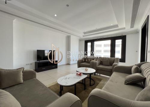 Apartment - 2 bedrooms - 3 bathrooms for sale in East Porto Drive - Porto Arabia - The Pearl Island - Doha Apartment - 2 bedrooms - 3 bathrooms for sale in East Porto Drive - Porto Arabia - The Pearl Island - Doha