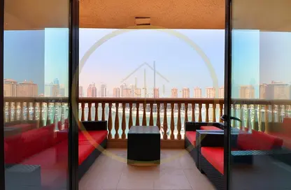 Apartment - 3 Bedrooms - 3 Bathrooms for sale in Tower 29 - Porto Arabia - The Pearl Island - Doha