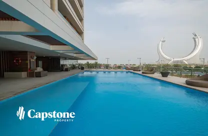 Apartment - 2 Bedrooms - 2 Bathrooms for rent in Y Tower 14 - Marina District - Lusail