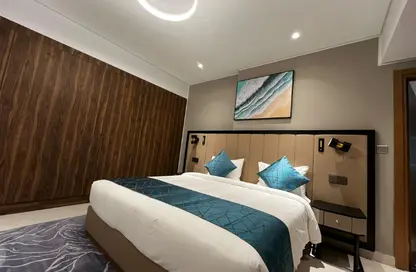 شقة - 1 حمام للايجار في البلاج الجنوبي - البلاج - جزيرة اللؤلؤة - الدوحة