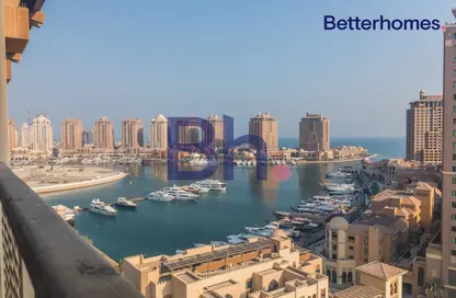 Apartment - 2 Bedrooms - 3 Bathrooms for rent in West Porto Drive - Porto Arabia - The Pearl Island - Doha