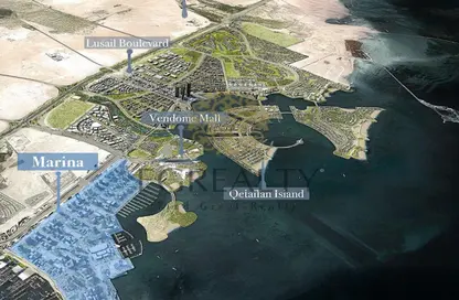 Apartment - 1 Bedroom - 1 Bathroom for sale in Marina Residences 195 - Marina District - Lusail