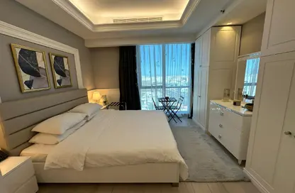 Apartment - Studio - 1 Bathroom for rent in Bin Al Sheikh Towers - Al Mirqab Al Jadeed - Doha