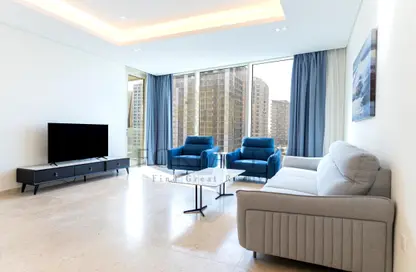 Apartment - 2 Bedrooms - 2 Bathrooms for rent in Marina Residences 195 - Marina District - Lusail