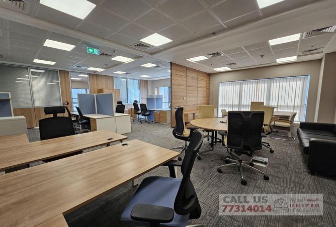 Office Space - Studio - 3 Bathrooms for rent in Lusail City - Lusail