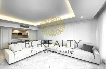 Apartment - 2 Bedrooms - 2 Bathrooms for rent in Marina Residences 195 - Marina District - Lusail