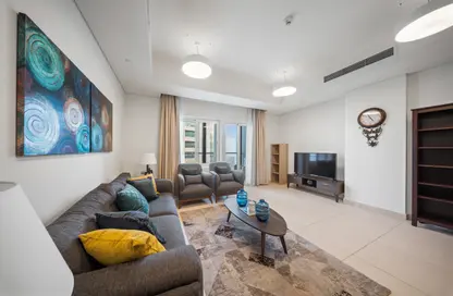 Apartment - 1 Bedroom - 2 Bathrooms for rent in Lusail Residence - Marina District - Lusail