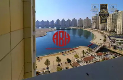 Apartment - Studio - 1 Bathroom for rent in Viva West - Viva Bahriyah - The Pearl Island - Doha