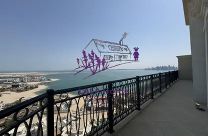 (بنتهاوس  (روف - 3 غرف نوم - 5 حمامات للايجار في حدائق فلورستا - حدائق فلورستا - جزيرة اللؤلؤة - الدوحة