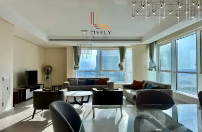 Apartment - 2 Bedrooms - 3 Bathrooms for rent in Marina Tower 12 - Marina District - Lusail