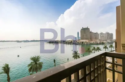 Water View image for: Apartment - 2 Bedrooms - 3 Bathrooms for sale in Porto Arabia Townhouses - Porto Arabia - The Pearl Island - Doha, Image 1