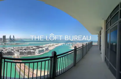 Apartment - 2 Bedrooms - 5 Bathrooms for rent in Abraj Bay - Abraj Quartiers - The Pearl Island - Doha