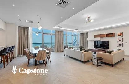 Apartment - 3 Bedrooms - 4 Bathrooms for rent in Lusail Residence - Marina District - Lusail