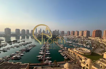 Apartment - 2 Bedrooms - 3 Bathrooms for rent in East Porto Drive - Porto Arabia - The Pearl Island - Doha