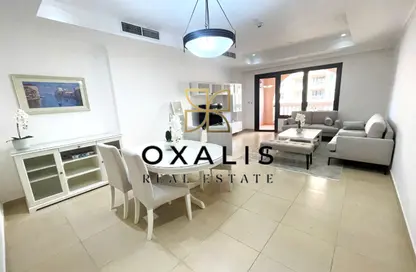 شقة - غرفة نوم - 2 حمامات للايجار في طريق بورتو الشرقي - بورتو أرابيا - جزيرة اللؤلؤة - الدوحة