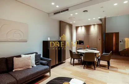 Duplex - 1 Bedroom - 1 Bathroom for rent in Lusail Residence - Marina District - Lusail