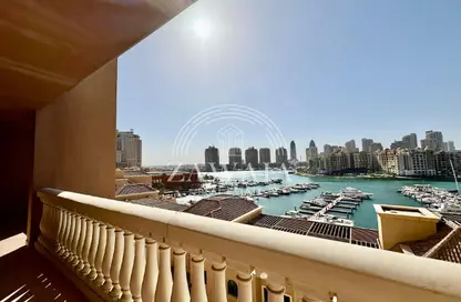 Apartment - 2 Bedrooms - 3 Bathrooms for rent in West Porto Drive - Porto Arabia - The Pearl Island - Doha