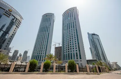 مساحات مكتبية - استوديو - 1 حمام للايجار في برج الفردان التجاري - ابراج الفردان - الخليج الغربي - الدوحة