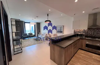 Apartment - 1 Bedroom - 2 Bathrooms for rent in Lusail Residence - Marina District - Lusail