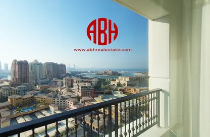 Balcony image for: Apartment - 3 Bedrooms - 3 Bathrooms for rent in Viva East - Viva Bahriyah - The Pearl Island - Doha, Image 1