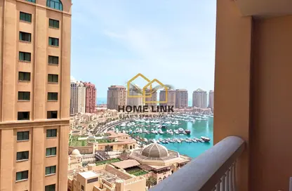 شقة - غرفة نوم - 1 حمام للبيع في طريق بورتو الشرقي - بورتو أرابيا - جزيرة اللؤلؤة - الدوحة