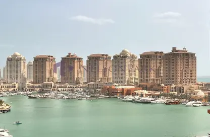 Apartment - 2 Bedrooms - 3 Bathrooms for rent in East Porto Drive - Porto Arabia - The Pearl Island - Doha