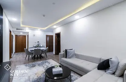 Living / Dining Room image for: Apartment - 2 Bedrooms - 3 Bathrooms for sale in Al Erkyah City - Lusail, Image 1