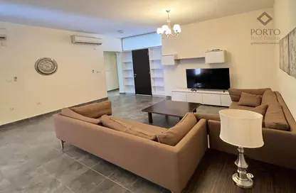 Living Room image for: Compound - 2 Bedrooms - 2 Bathrooms for rent in Ain Khaled - Ain Khaled - Doha, Image 1