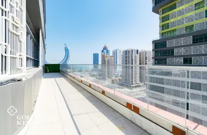 Office Space - Studio - 2 Bathrooms for rent in Lusail Residence - Marina District - Lusail
