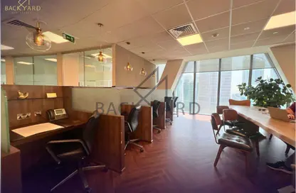 Office Space - Studio - 2 Bathrooms for rent in West Bay Tower - West Bay - West Bay - Doha