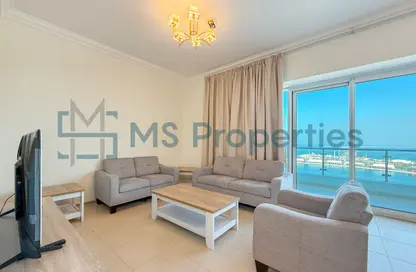 Apartment - 3 Bedrooms - 4 Bathrooms for rent in Lusail Marina Heights - Marina District - Lusail