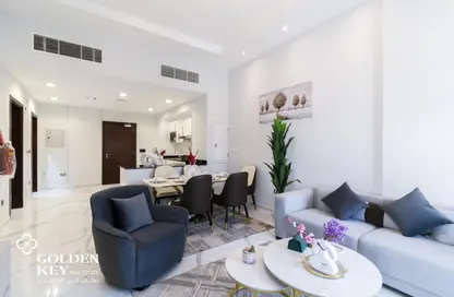 Living / Dining Room image for: Apartment - 1 Bedroom - 2 Bathrooms for sale in Fox Hills - Fox Hills - Lusail, Image 1