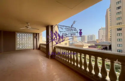 Apartment - 1 Bedroom - 2 Bathrooms for rent in West Porto Drive - Porto Arabia - The Pearl Island - Doha
