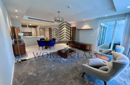 شقة - غرفة نوم - 2 حمامات للايجار في لوسيل ريسيدينس - منطقة المارينا - الوسيل