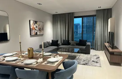 Apartment - 2 Bedrooms - 3 Bathrooms for rent in Burj Al Marina - Marina District - Lusail