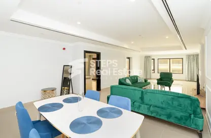 Apartment - 1 Bedroom - 2 Bathrooms for rent in West Porto Drive - Porto Arabia - The Pearl Island - Doha