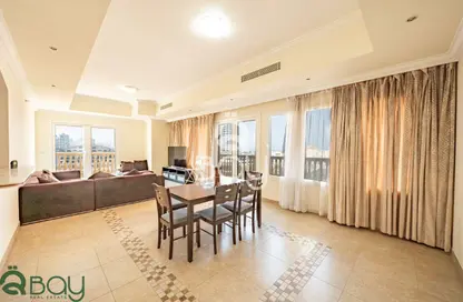 Apartment - 1 Bedroom - 2 Bathrooms for rent in One Porto Arabia - Porto Arabia - The Pearl Island - Doha